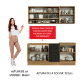 Combo de Cocina Madesa Agata 180cm MN 02