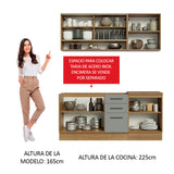 Combo de Cocina Madesa Agata 180cm MG 02