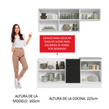 Combo de Cocina Madesa Agata 180cm BN 03