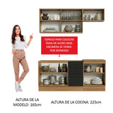 Combo de Cocina Madesa Agata 180cm MN 03