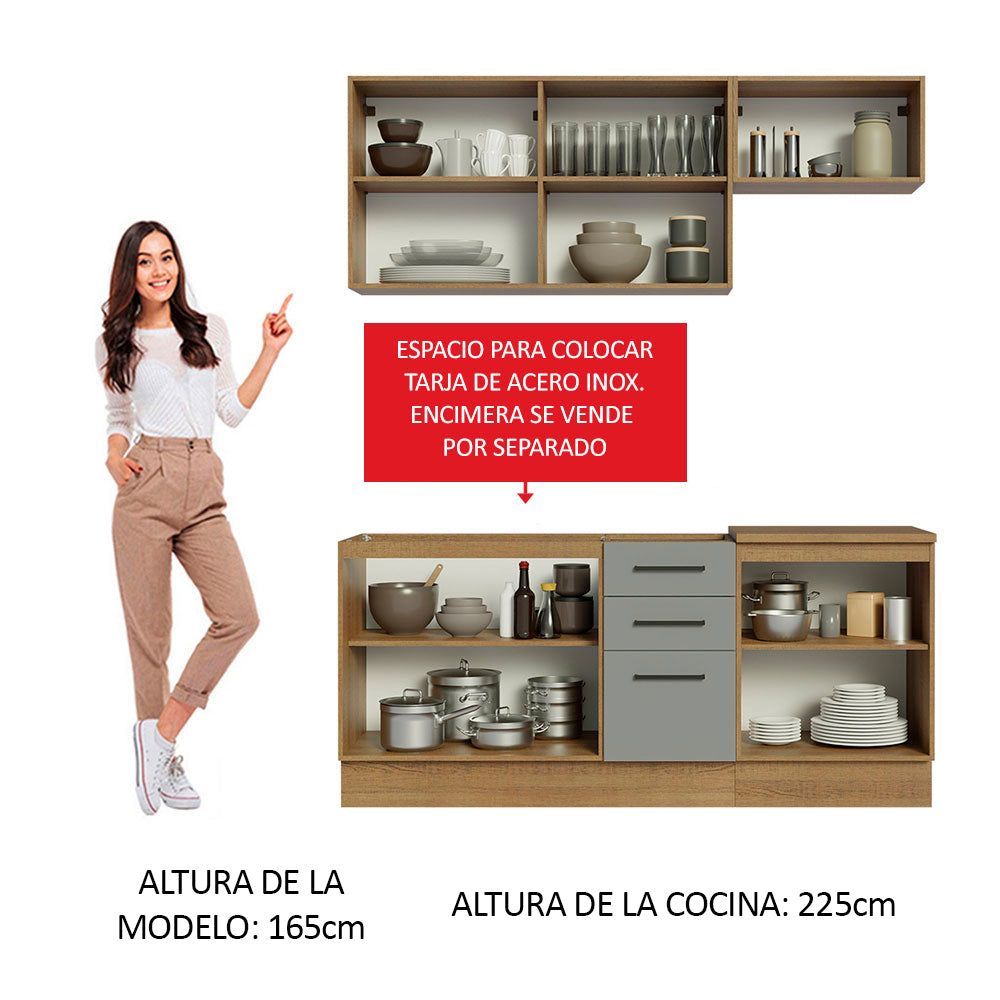 Combo de Cocina Madesa Agata 180cm MG