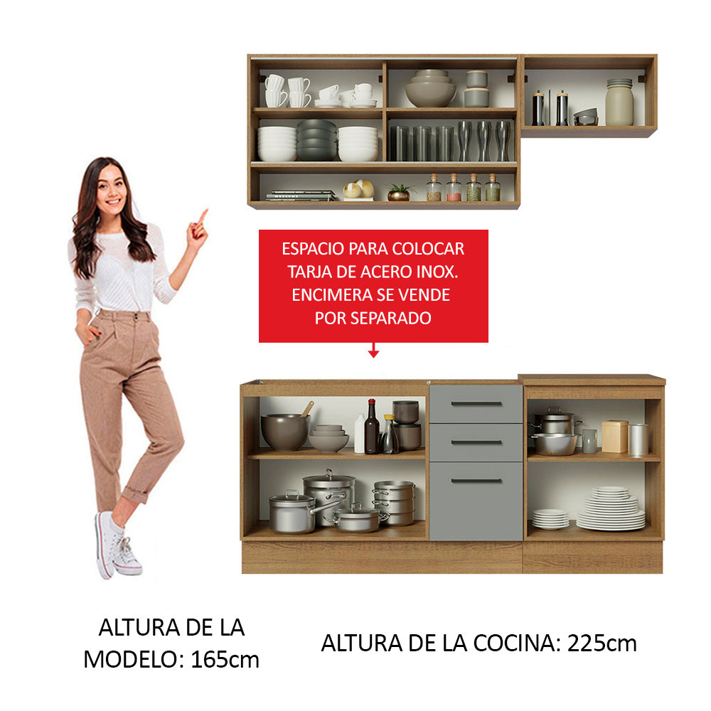 Combo de Cocina Madesa Agata 180cm MG