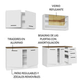 Combo completo de Cocina Madesa Agata 240cm BM 03