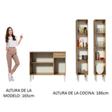 Combo de Cocina Front Madesa Emilly con Tapa y Sartén