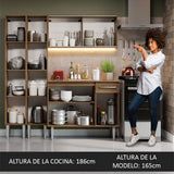 Combo de Cocina Madesa Emilly 169cm MM 10