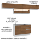 Combo completo de Cocina 280cm Marina Madesa 01