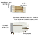 Combo de Cocina 120cm Reims Madesa 01