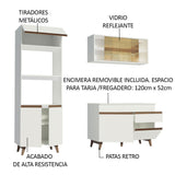 Combo de Cocina Madesa Reims 190cm BB 02