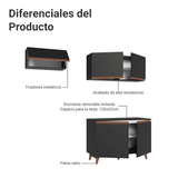 Combo de Cocina Madesa Reims 190cm NN 08