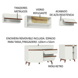 Combo completo de Cocina 260 cm Reims Blanco 11