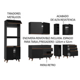 Combo completo de Cocina Madesa Reims 270cm NN 02