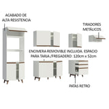 Combo completo de Cocina Madesa Reims 320cm BB 01