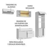 Combo Completo de Cocina 270 cm Blanco Stella Madesa 08