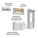 Combo Completo de Cocina 270 cm Blanco Stella Madesa 09