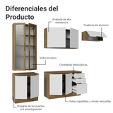Combo completo de Cocina con Cristalero 270 cm Madesa Stella MB 11