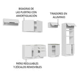 Combo Completo de Cocina 330 cm Blanco Stella Madesa 05