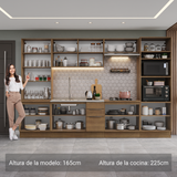 Combo completo de Cocina Madesa Stella 340cm MB 01