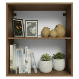 Alacena para Dormitorio 60 cm 2 Nichos Abiertos Marrón Neo Madesa