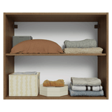 Alacena para Dormitorio 80 cm 2 Puertas Marrón Neo Madesa