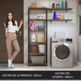 Estante Multiuso para Lavadero Madesa 5 Repisas 139cm MN