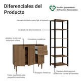 Kit Bajo Mesada Bufetera Y Despensero De Cocina Madesa MM
