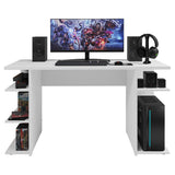 Mesa Gamer Escritorio 9409 Madesa Blanco