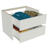Kit 2 Cajones Blancos para Placard Denver, Monaco y Lyon