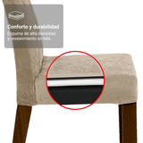 Kit 2 Sillas 4254 Madesa Marrón/Imperial