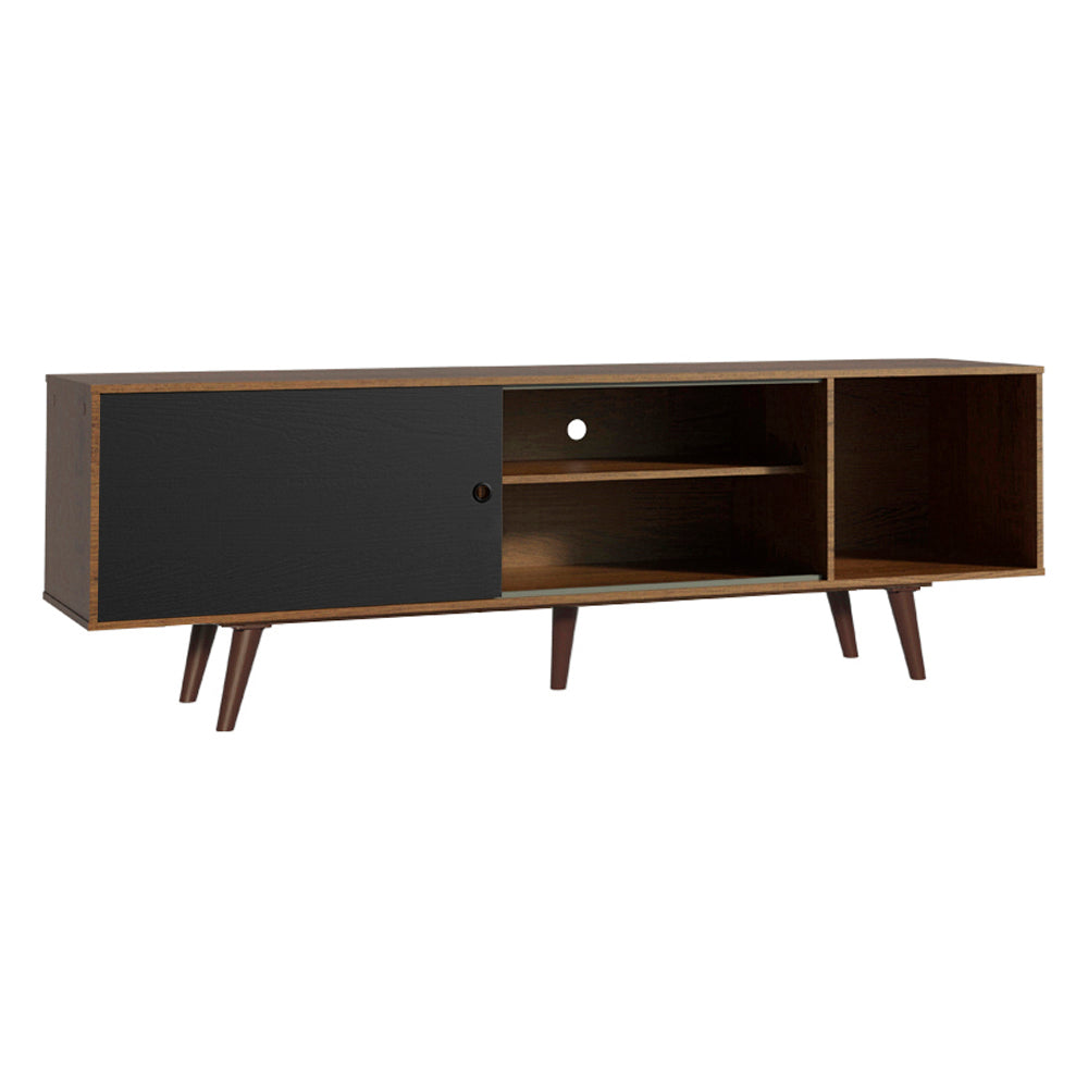 Rack para TV hasta 65 Pulgadas con Patas Marrón/Negro Dubai