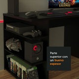 Escritorio Gamer para Computadora Negro