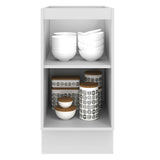 Bajo Mesada 40 cm x 60 cm, 1 Puerta Agata Blanco