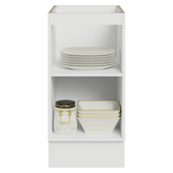 Bajo Mesada 40 x 60 cm 1 Puerta (Sin Mesada) Blanco/Crema Vik Madesa
