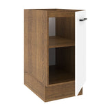 Bajo Mesada 40 cm x 60 cm, 1 Puerta Agata Marrón/Blanco