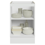 Bajo Mesada 50 x 60cm 1 Puerta (Sin Mesada) Blanco Stella
