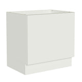 Bajo Mesada Cocina para Horno Empotrado 80 x 60 cm Sin Mesada Blanco Agata, Glamy, Lux, Stella Madesa