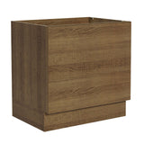 Bajo Mesada Cocina para Horno Empotrado 80 x 60 cm Sin Mesada Marrón Glamy, Lux, Stella Madesa