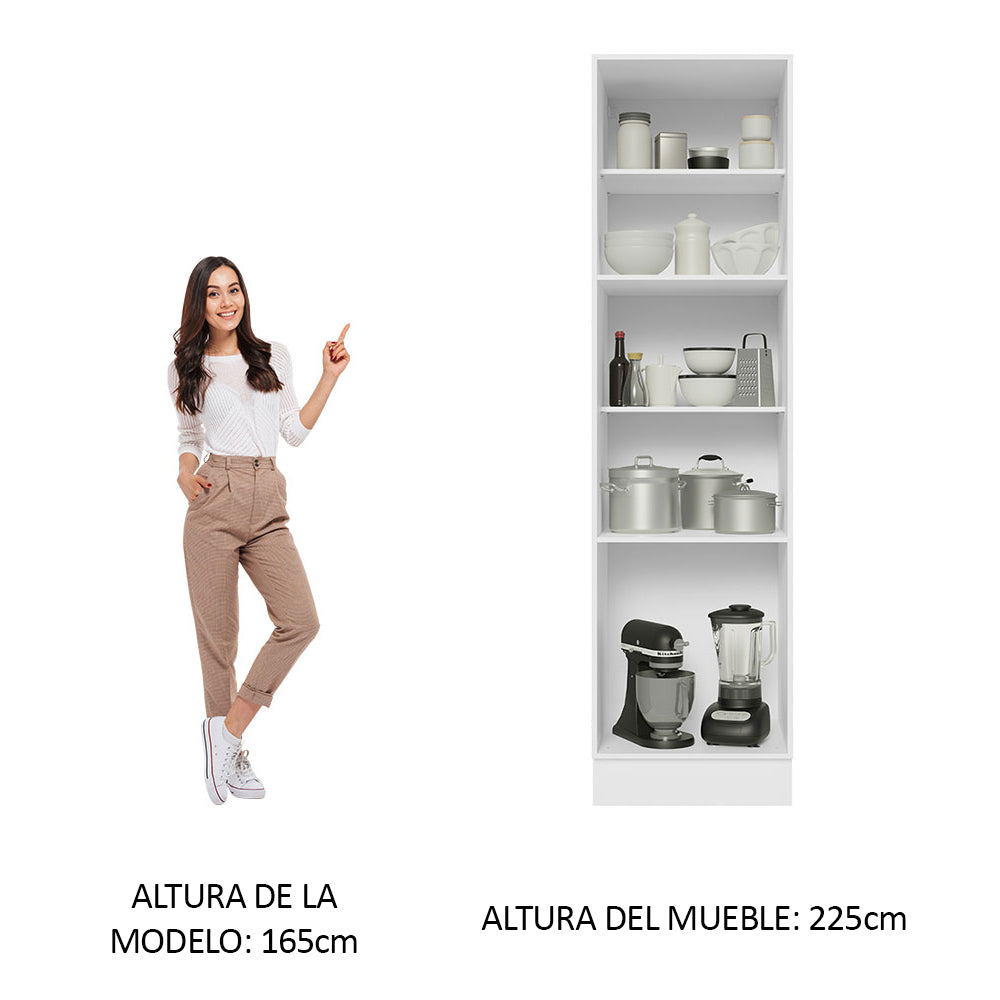 Despensero Madesa Glamy 60 x 60 cm 3 Puertas Blanco