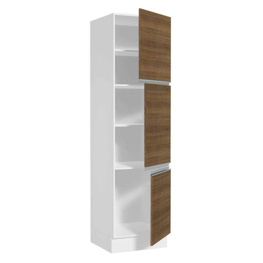 Despensero Madesa Glamy 60 x 60 cm 3 Puertas Blanco/Marrón