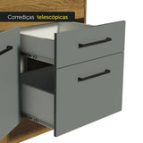 Bajo mesada Madesa Agata 150 Cm 2 Puertas 2 Cajones