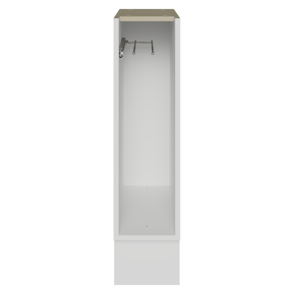 Bajo Mesada Porta Repasador 20 cm Sin Mesada Blanco Madesa