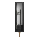 Especiero para Cocina 20cm Negro Reims