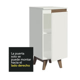 Bajo Mesada Reims 35 cm 1 Puerta Blanco