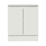 Bajo Mesada 70 cm Sin cajones 2 Puertas Stella Blanco