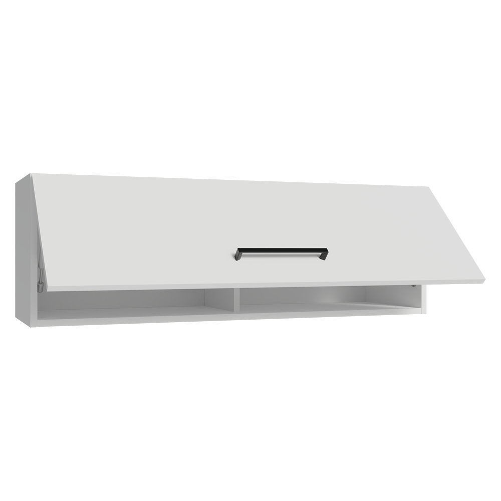 Alacena 100 cm 1 Puerta Rebatible Blanco Agata Madesa