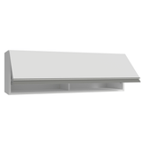 Alacena 100 cm 1 Puerta Rebatible Blanco Glamy Madesa