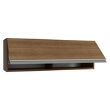 Alacena 100 cm 1 Puerta Rebatible Marrón Glamy Madesa