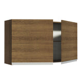 Alacena Madesa Glamy 120 cm 2 Puertas Marrón