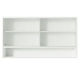 Armario Alto Madesa Glamy 2 Puertas Corredizas de Cristal