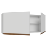 Alacena 120 cm 2 Puertas de con Blanco Pieta Madesa