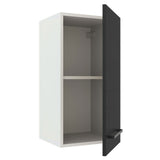 Alacena Cocina 35 cm 1 Puerta Blanco/Negro Agata Madesa